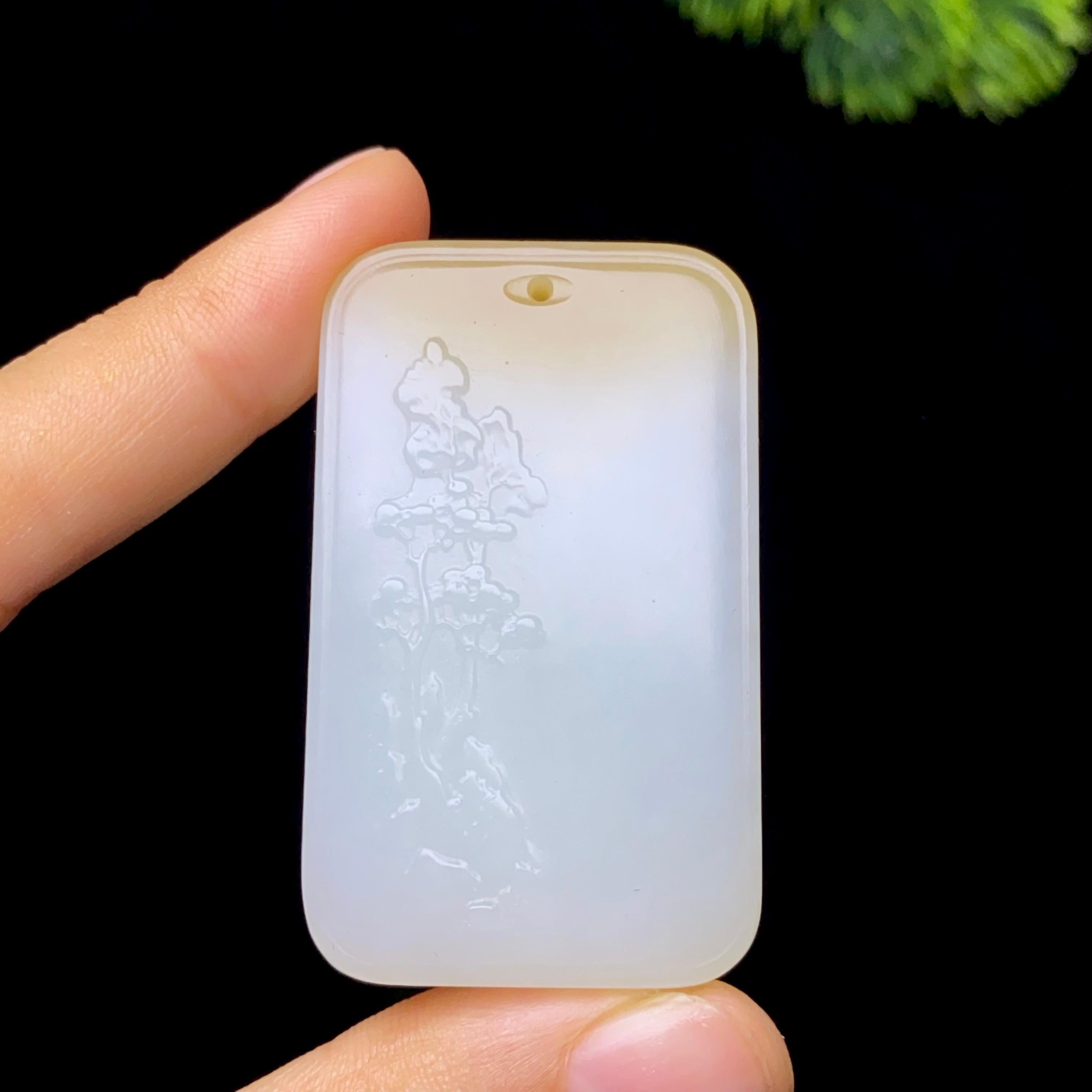和田玉糖白马到成功（31.3g）