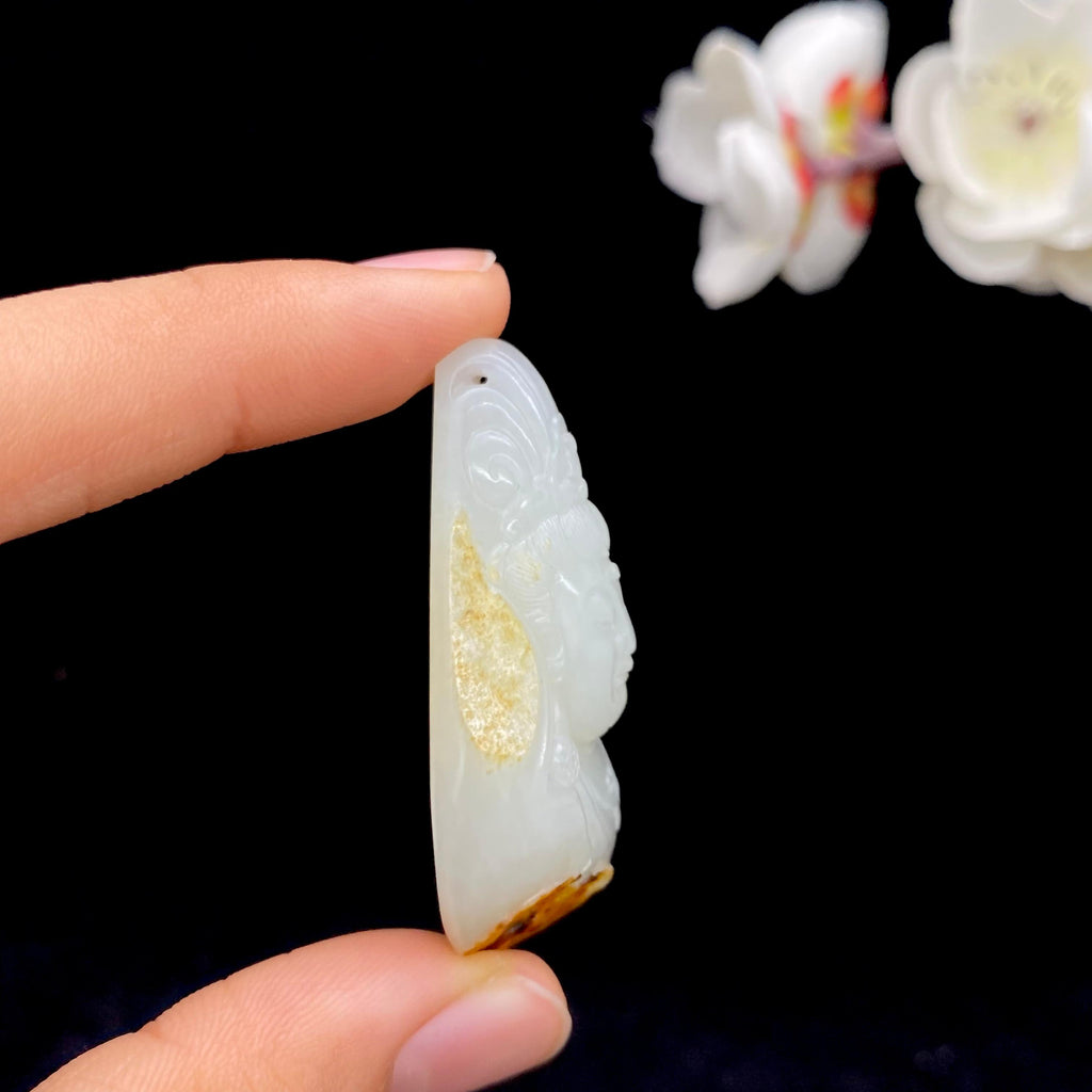 和田玉籽料【观音头】（27.8g）