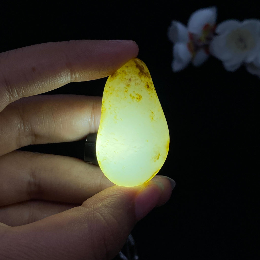 和田玉秋梨皮籽料挂件（20g）