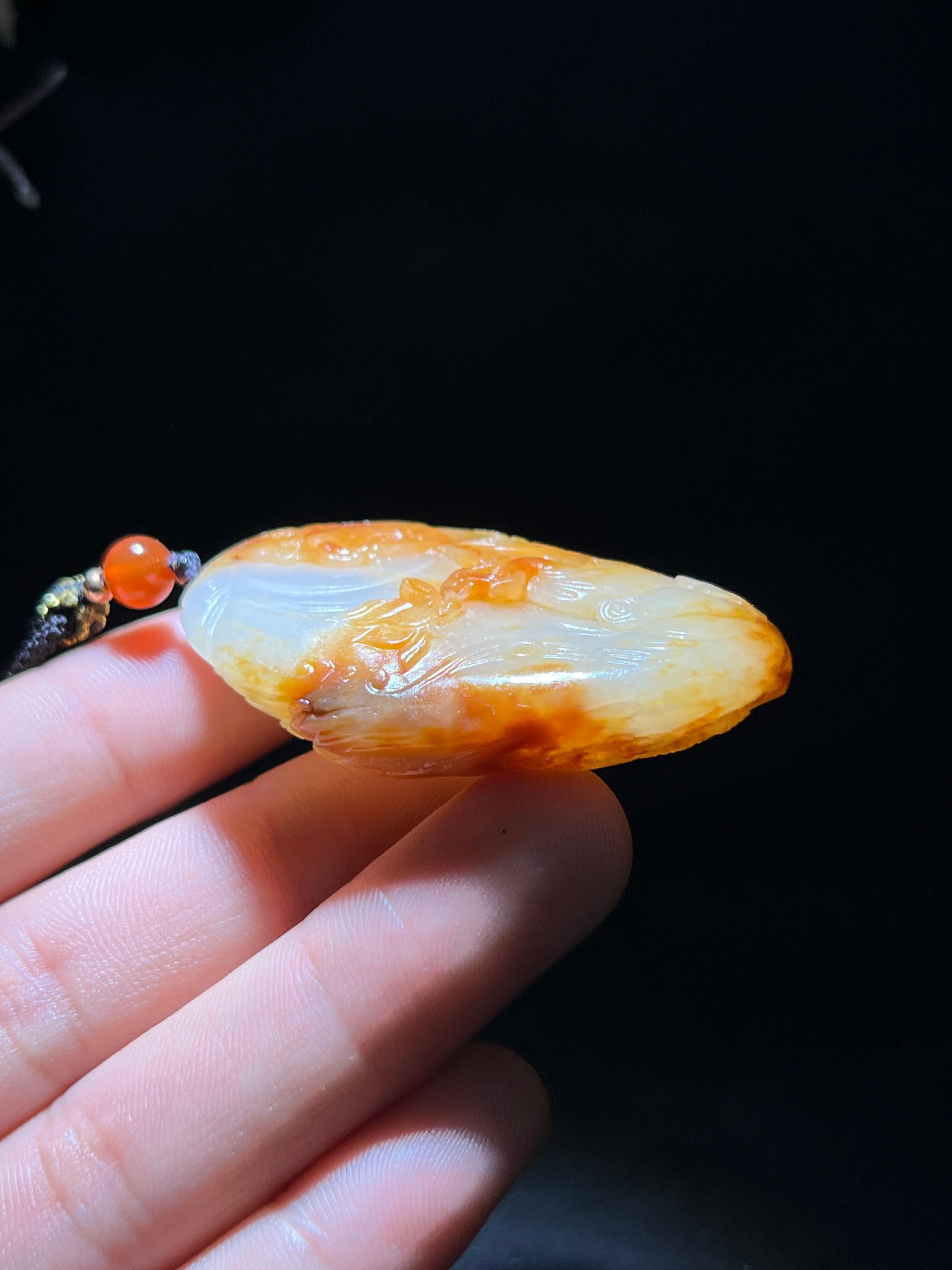 和田玉籽料观音（53.1g）