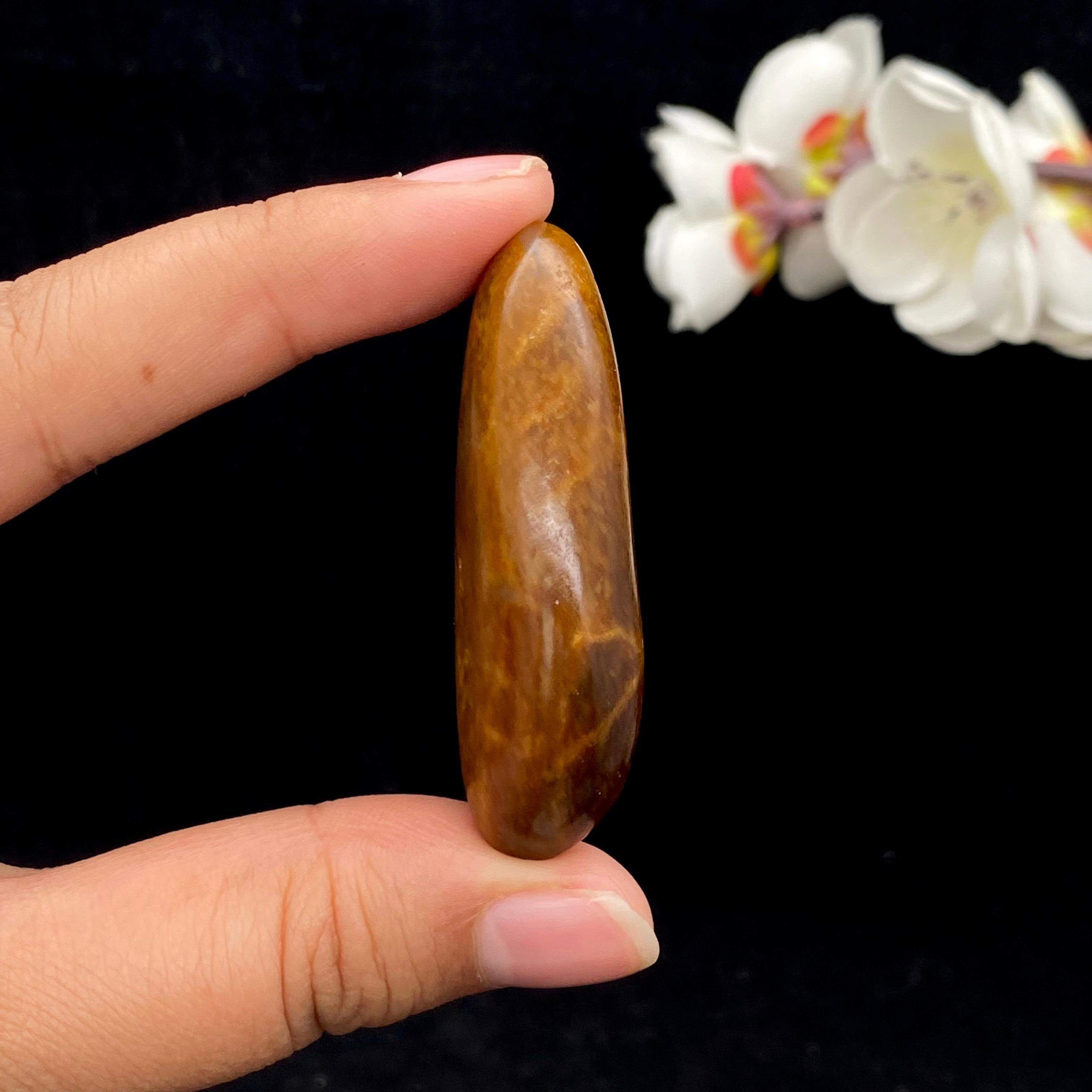 和田玉黄沁皮籽料（26g）