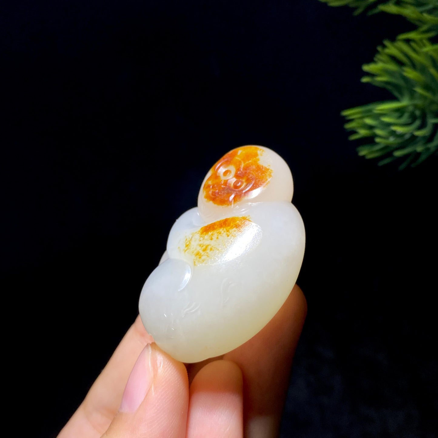 和田玉籽料猴子挂件（38.3g）