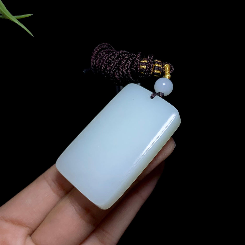 和田山料白玉无事牌（38.8g）
