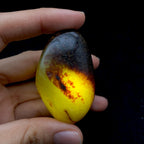 和田玉聚红皮籽料挂件（46.6g）