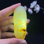 和田玉洒金皮籽料挂件（41.3g）