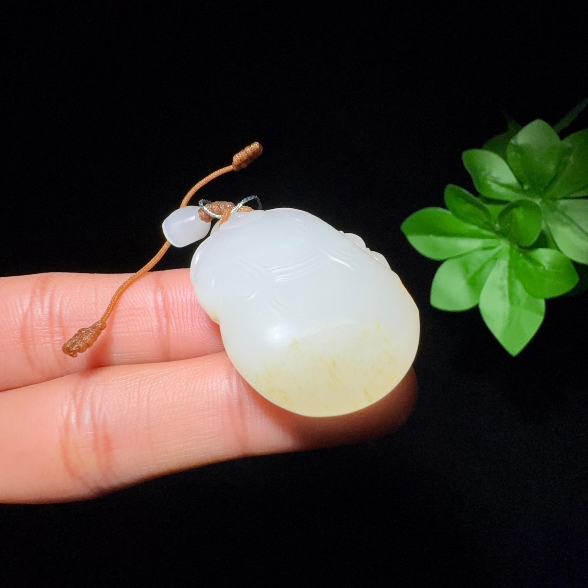 和田玉籽料佛公挂件（23.4g）