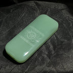 和田玉碧玉粉青关公牌（35.8g）