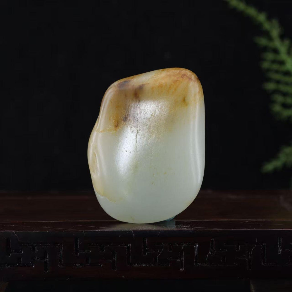 和田玉洒金皮籽料挂件（41.4g）