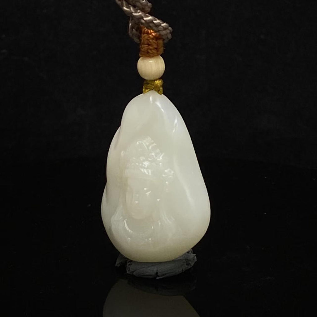 和田玉观音挂件（14.84g）