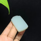 和田山料白玉无事牌挂件（44.7g）