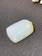 和田玉且末料糖白平安无事牌（28.8g）