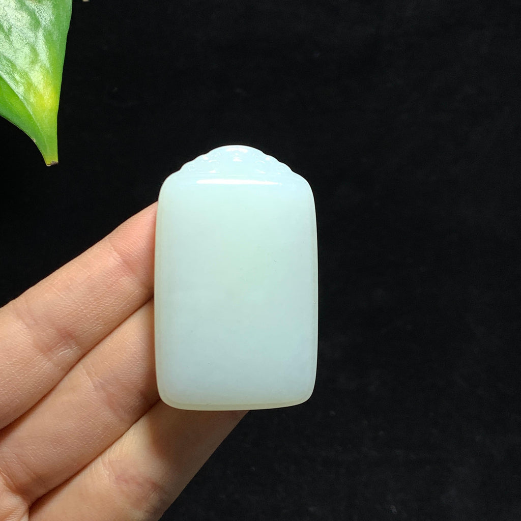 和田山料白玉无事牌挂件（37.2g）