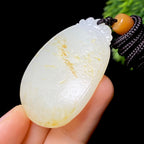 和田玉籽料无事牌（26.4g）