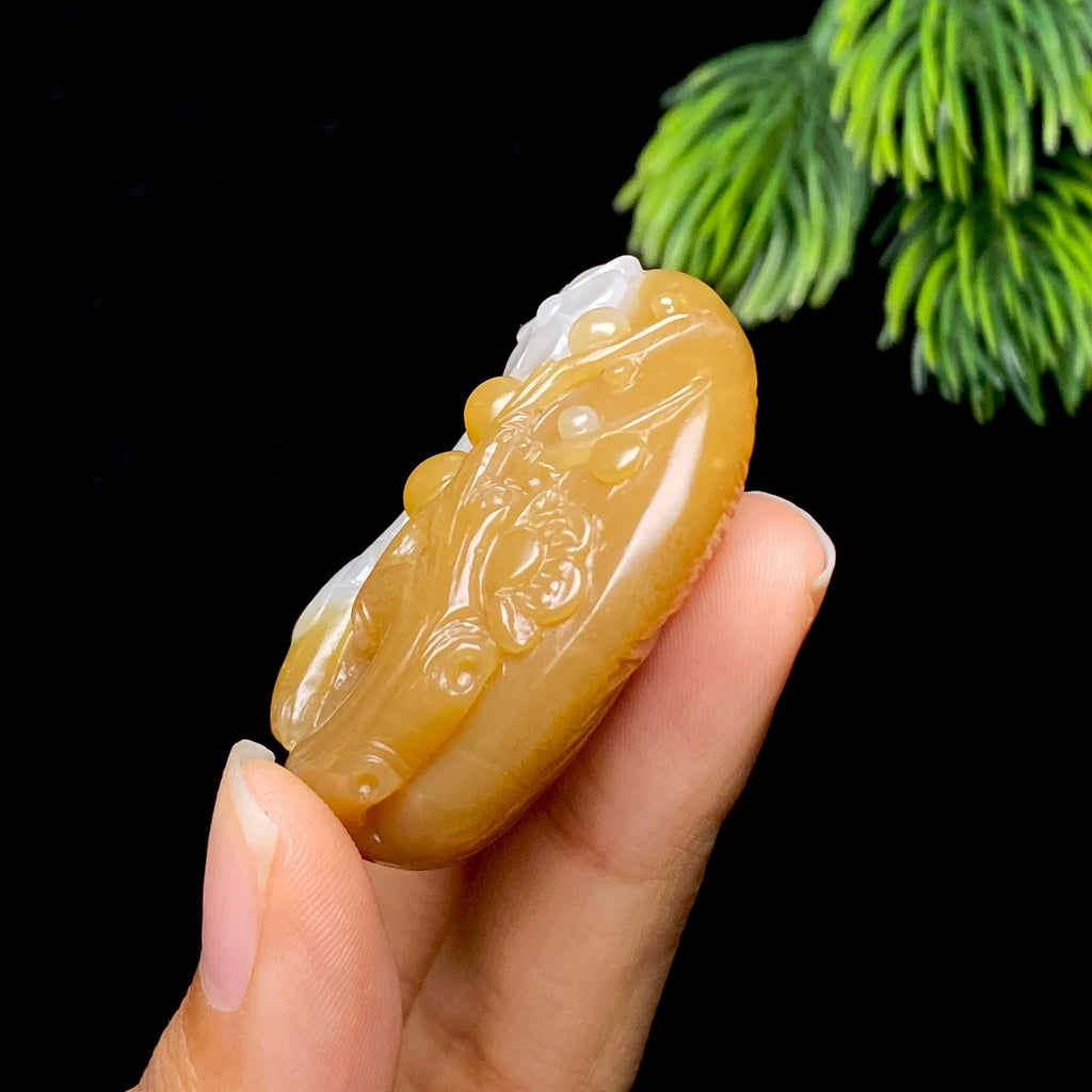和田玉糖白喜上眉梢（35.0g）