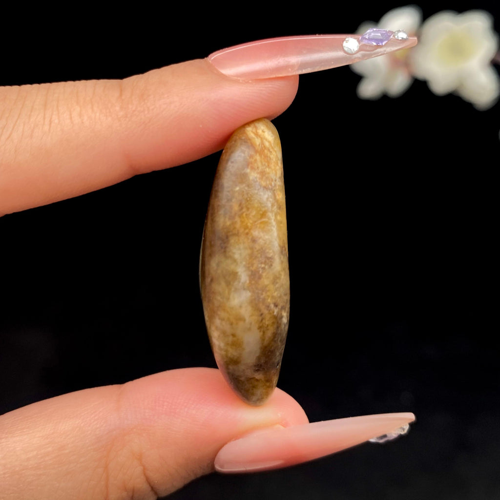 和田玉秋梨皮籽料吊坠籽（16.8g）