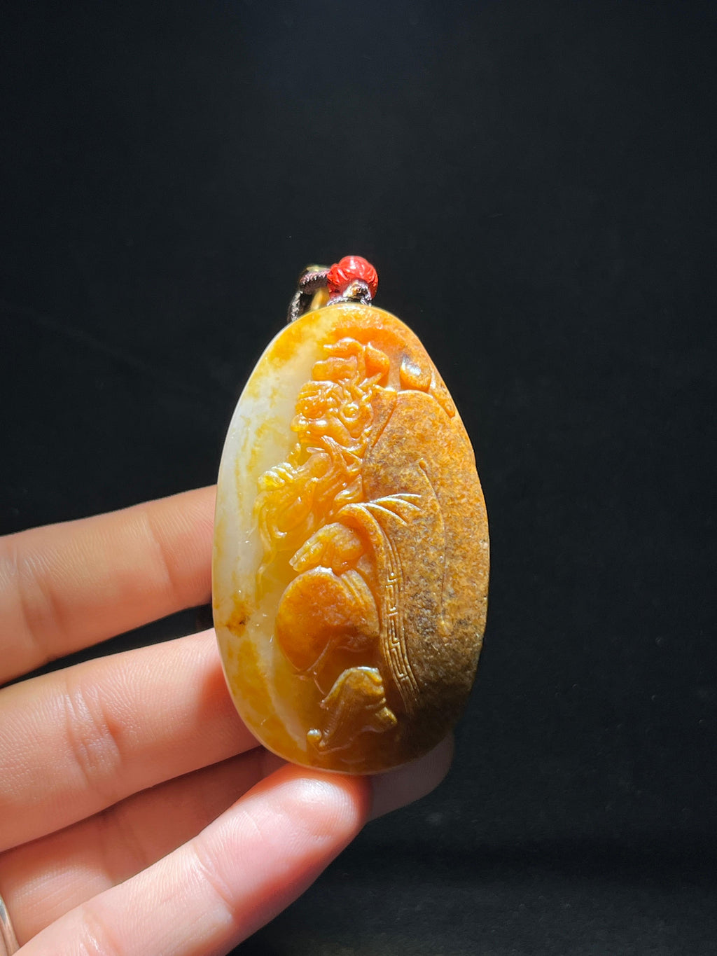 和田玉籽料钟馗（58.6g）