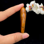 和田玉黄沁皮籽料挂件（44g）