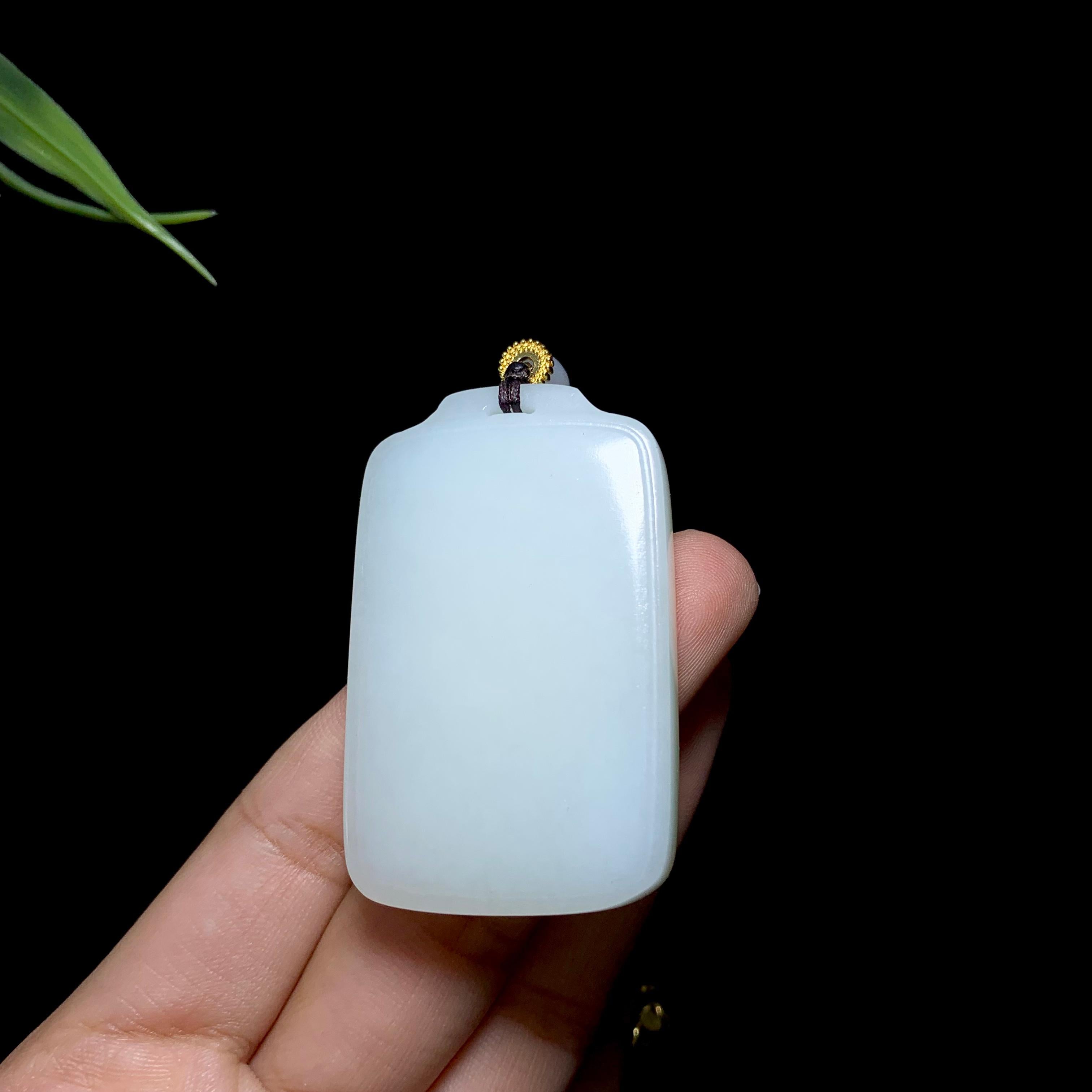 和田山料白玉无事牌（40.0g）