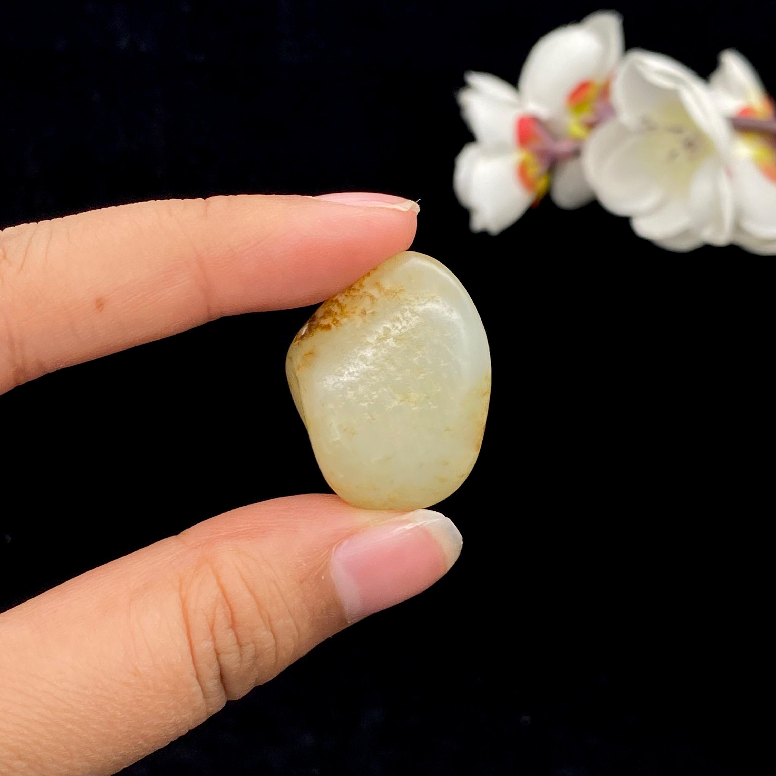 和田玉洒金皮籽料吊坠籽（10.8g）