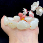 和田玉白玉籽料【精品手串】（57.3g）