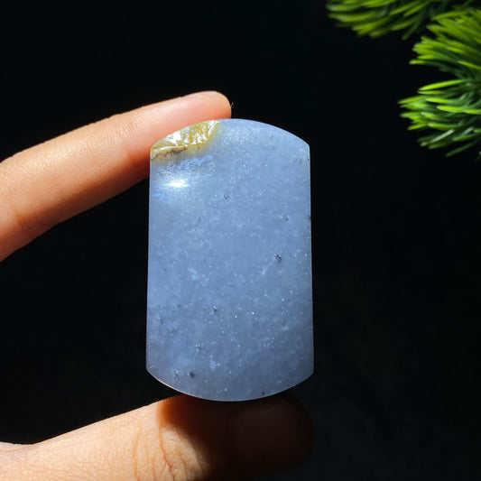 和田玉籽料青花腰带扣（55.3g）