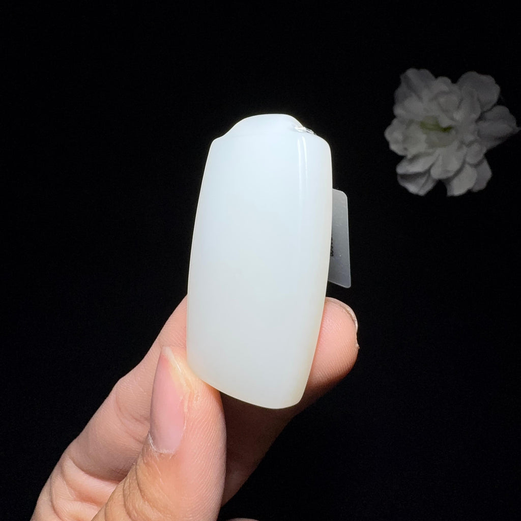 和田玉白玉平安无事牌（20.0g）