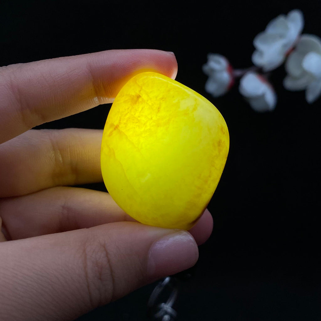 和田玉洒金皮籽料挂件（36.7g）