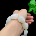 和田玉白玉籽料【精品手串】（59.2g）