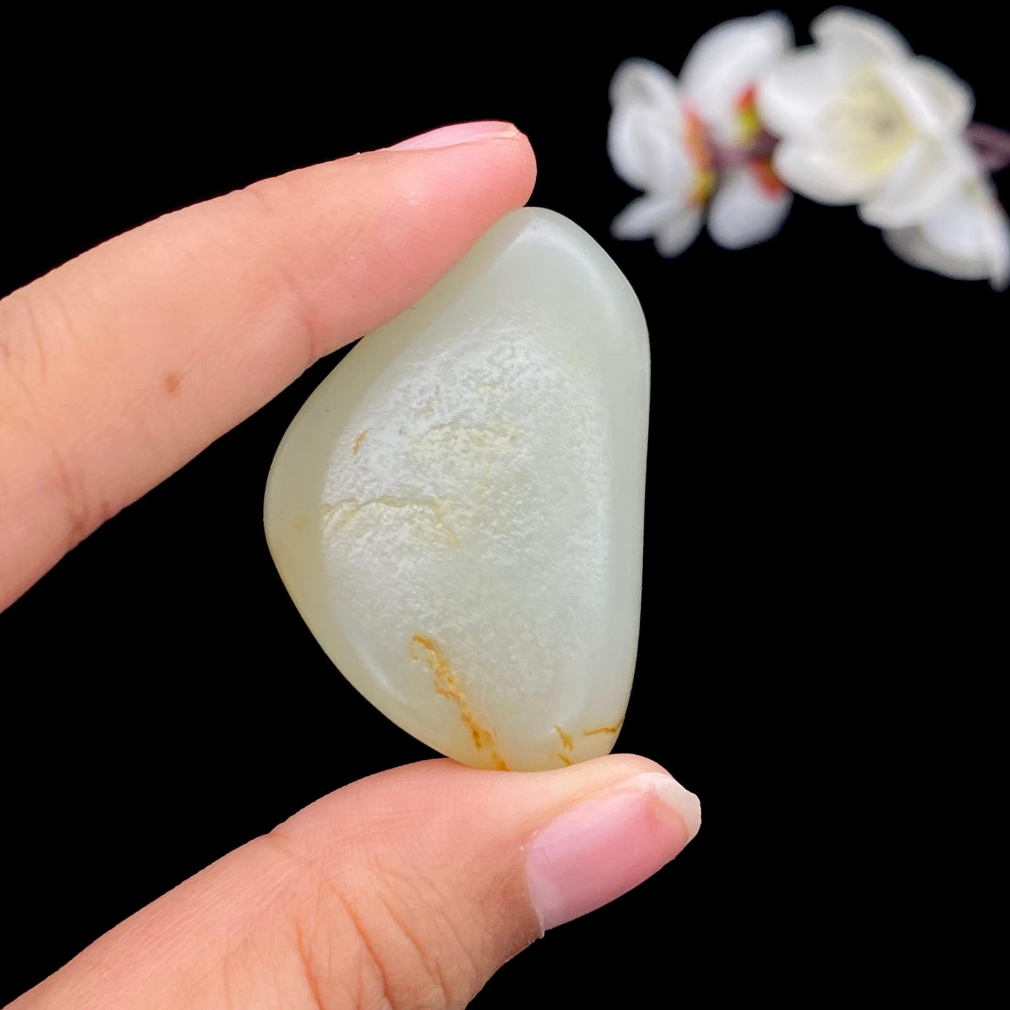 和田玉洒金皮籽料挂件（44.7g）