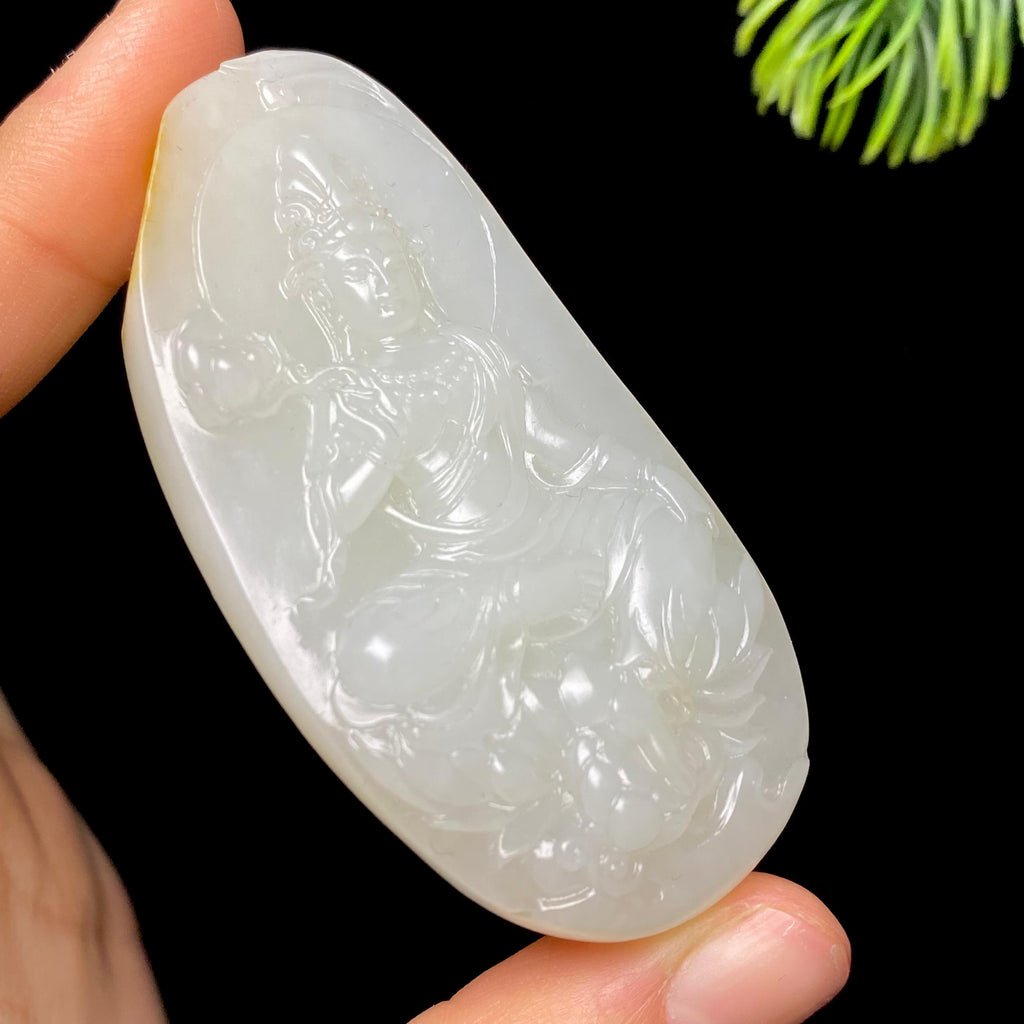 和田玉籽料大势至（56.9g）