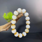 和田玉糖白手串2512030003（72.2g）