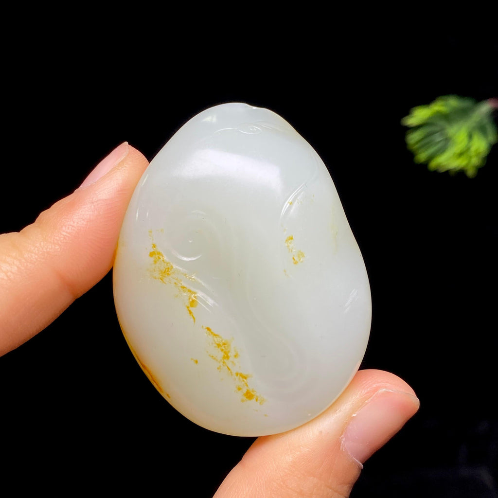 和田玉籽料观音（49.0g）