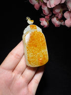 和田玉籽料满皮无事牌（61.7g）