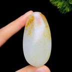 和田玉籽料无事牌（45.8g）
