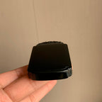 高品质和田玉黑青无事牌（71.8g）