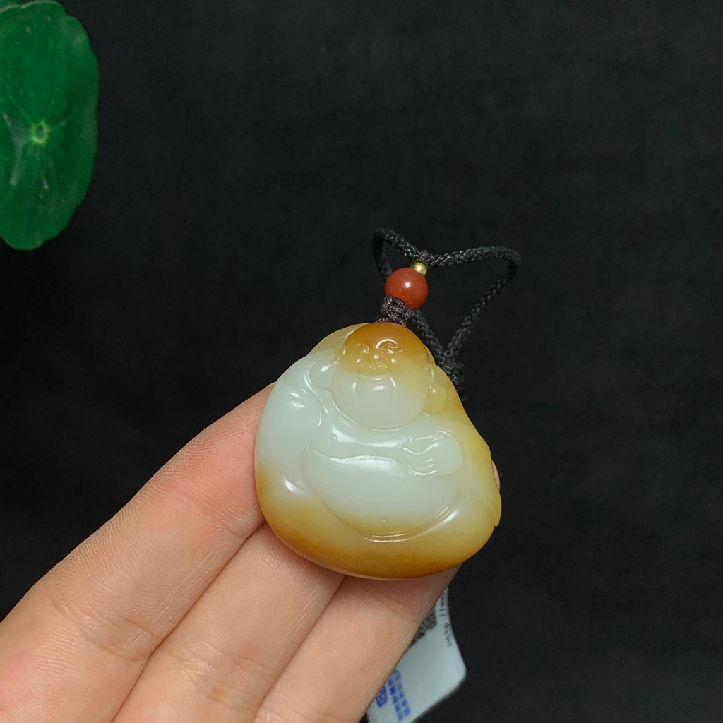 新疆金山且末糖白玉佛公（25.2g）