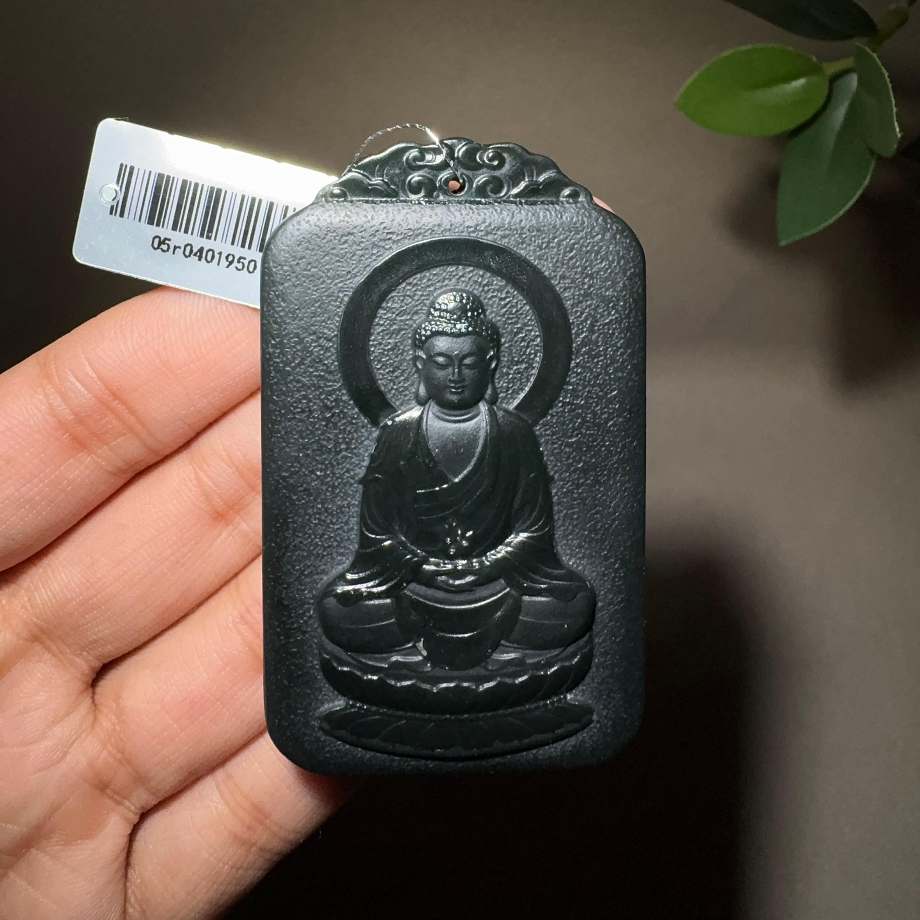 【超值推荐】和田玉黑青属猴守护神（51.3g）