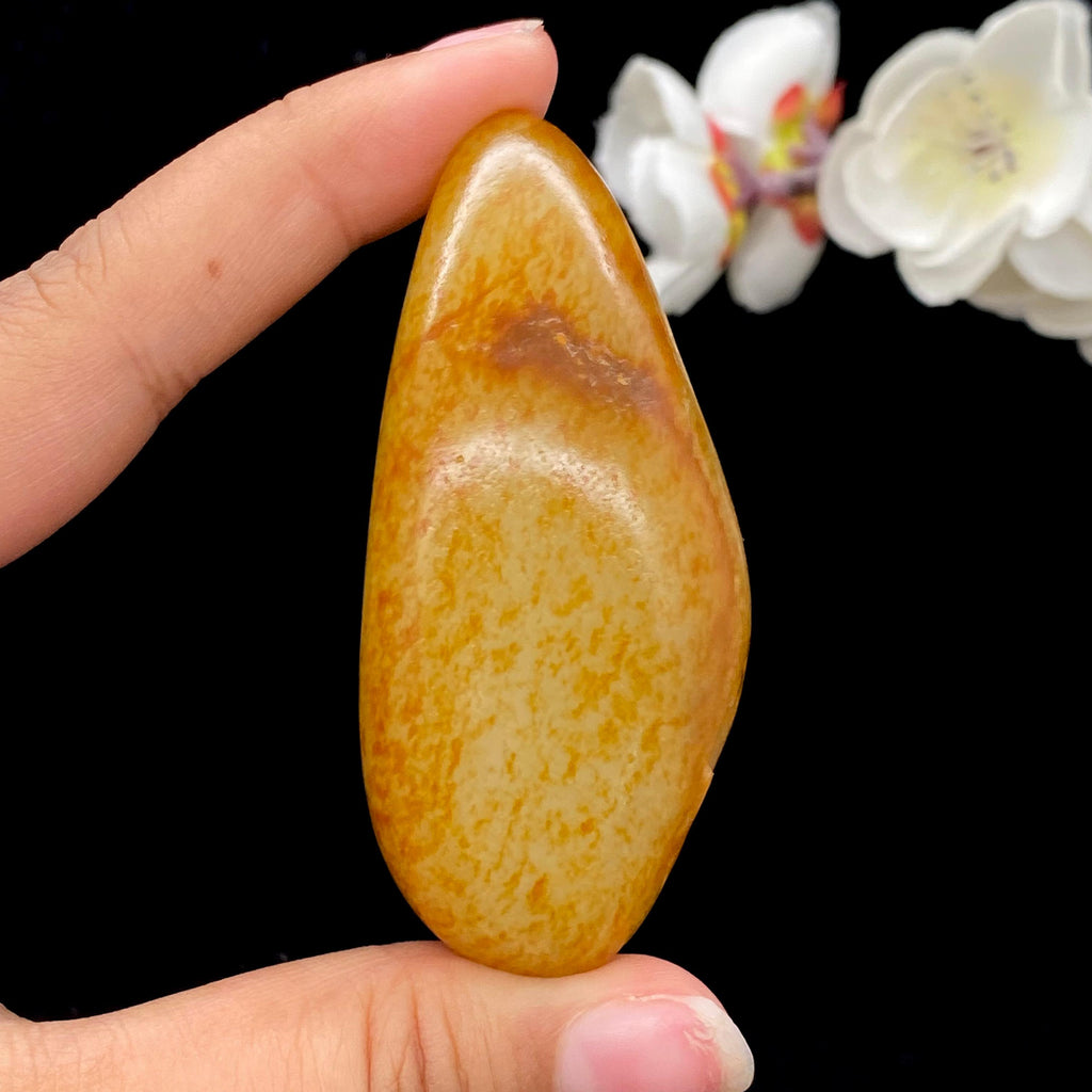 和田玉洒红皮籽料（93.1g）