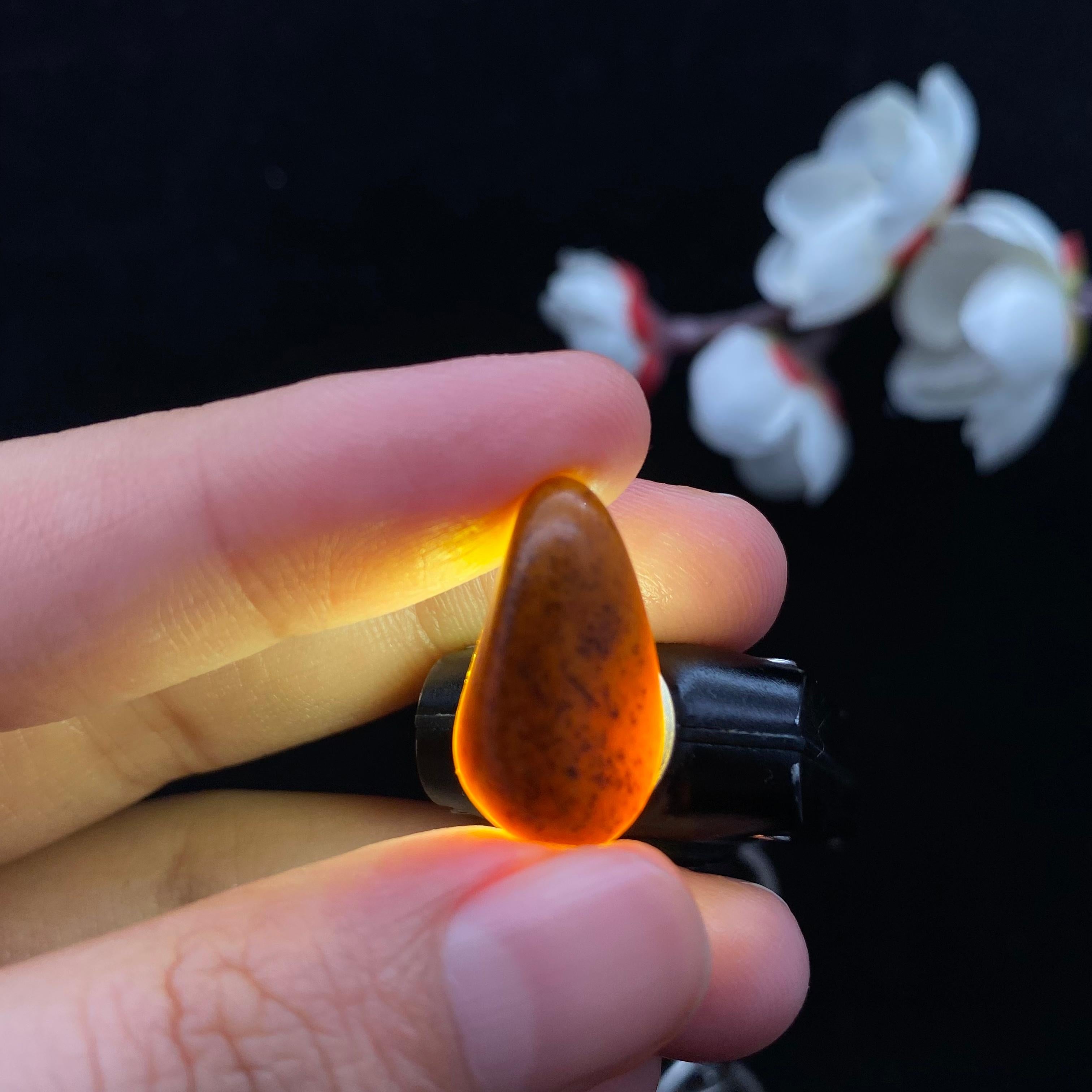 和田玉聚黄皮籽料（3.3g）