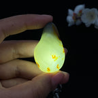 和田玉洒金皮青花籽料（21.3g）