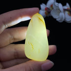 和田玉洒金皮籽料挂件（42.5g）