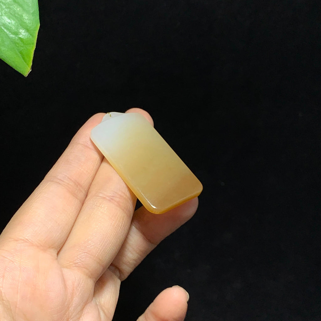 和田山料糖白玉无事牌（11.8g）