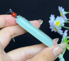 和田玉糖白平安无事牌（38.5g）