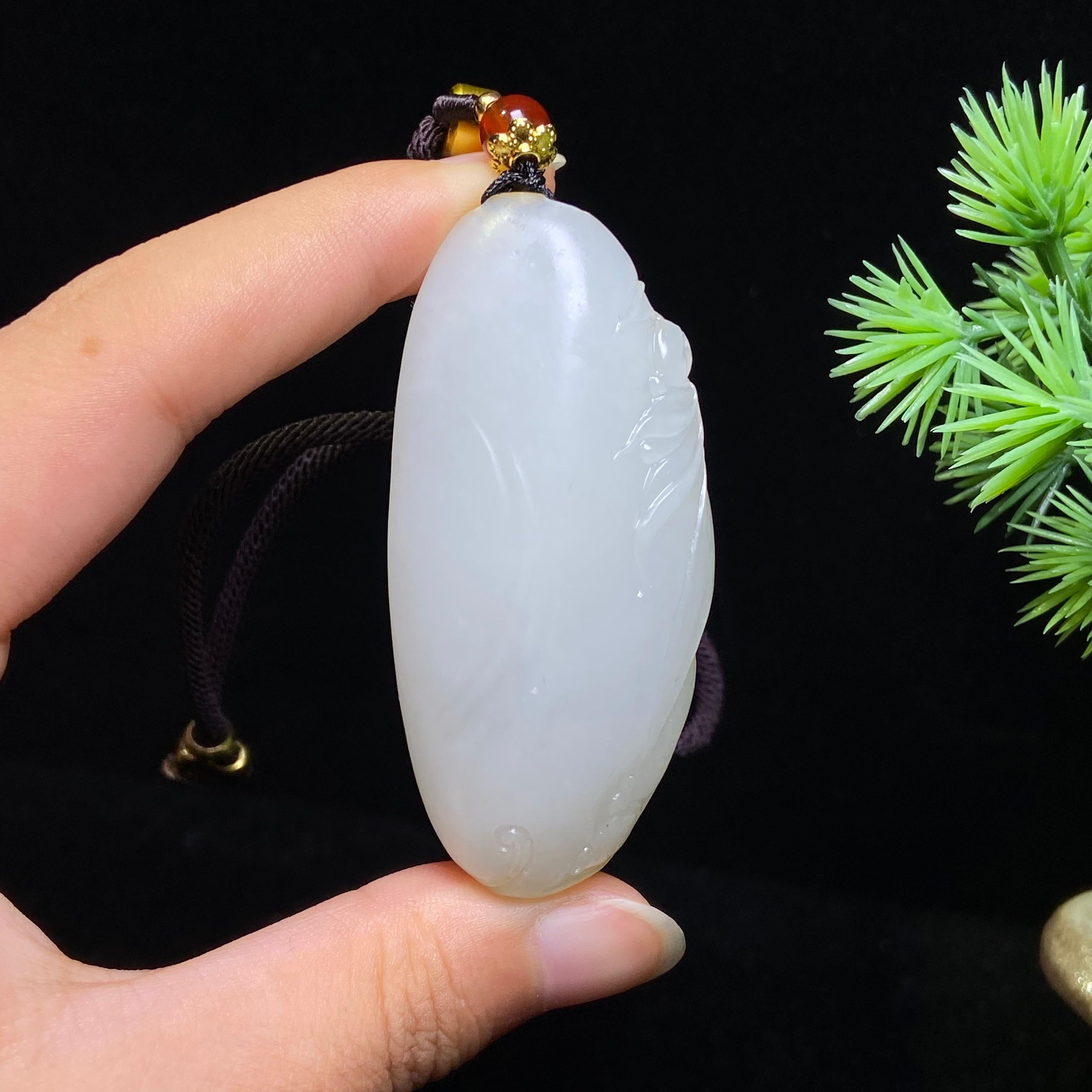 和田玉籽料佛公（49.3g）