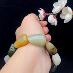 和田玉多宝籽料【精品手串】（61.9g）