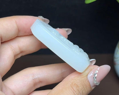 和田羊脂玉观音（39.3g）