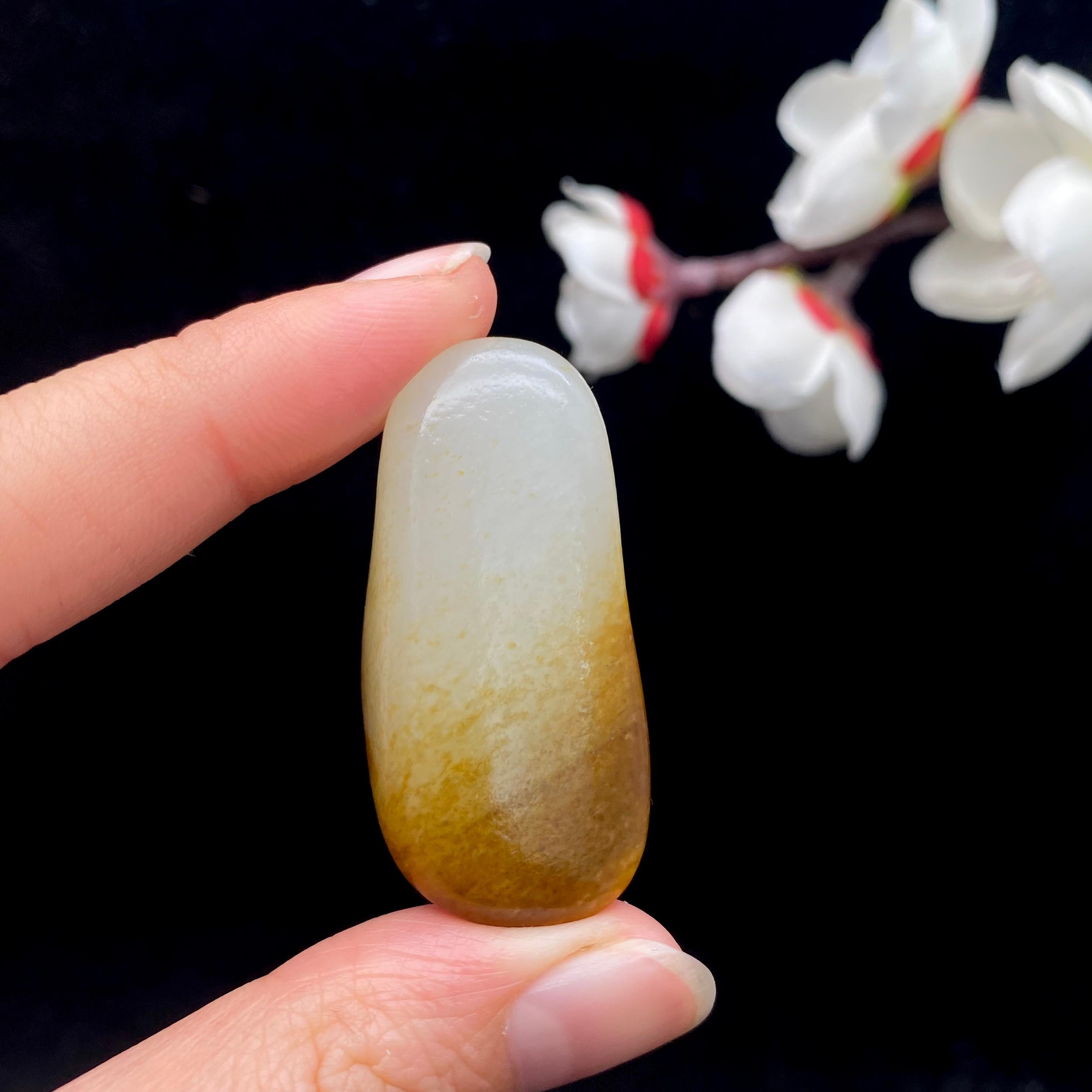 和田玉碧玉粉绿貔貅（27.0g） – 厚德载玉