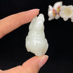 和田玉白玉【马】挂件（28.8g）
