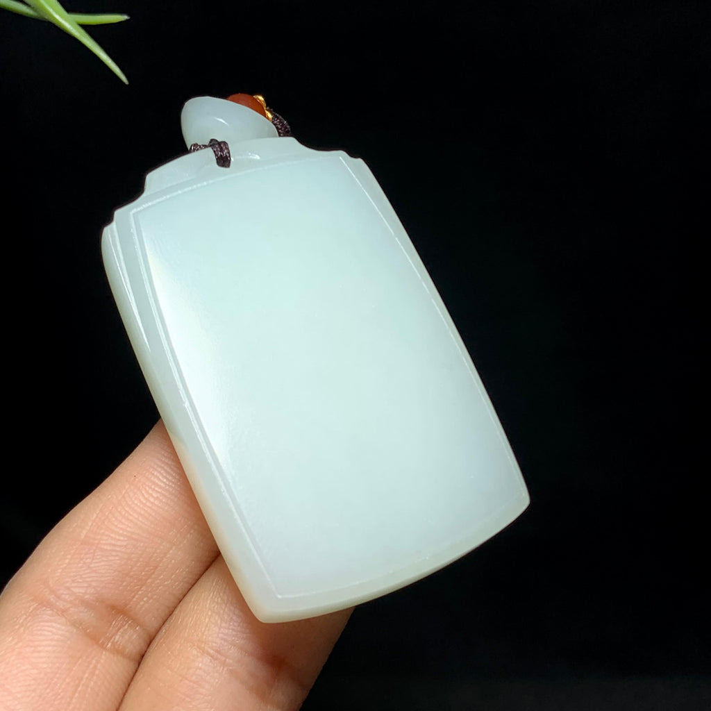 和田山料白玉无事牌（43.3g）