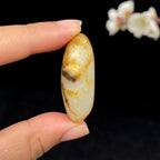 和田玉秋梨黄皮籽料挂件（28.2g）